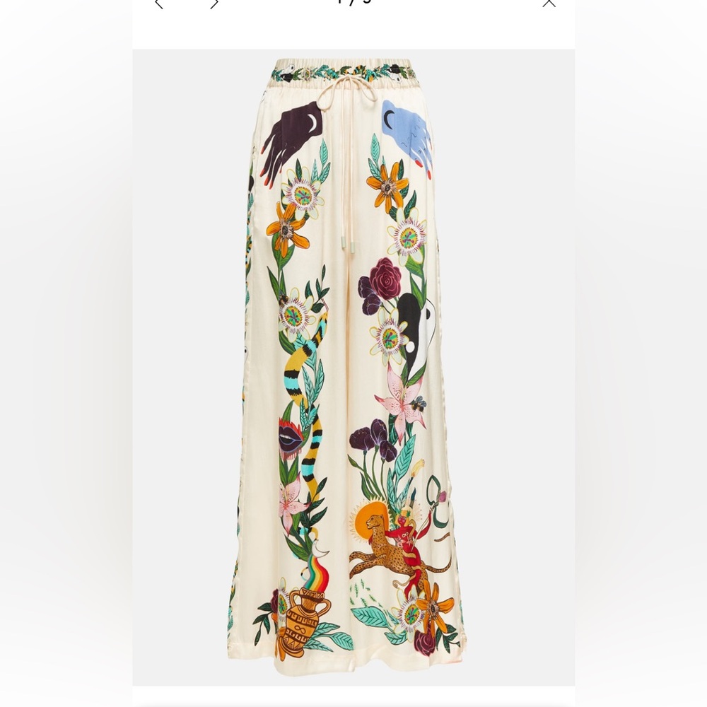 Alemias Meagan Silk Pant Australia Size 12/ US size 8